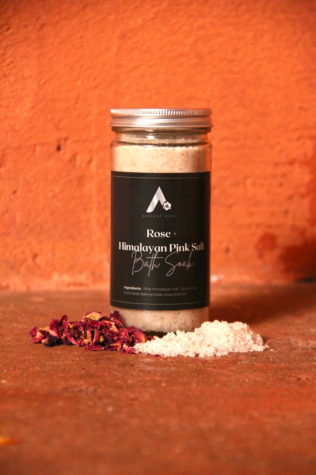 Rose + Himalayan Pink Salt Bath Soak