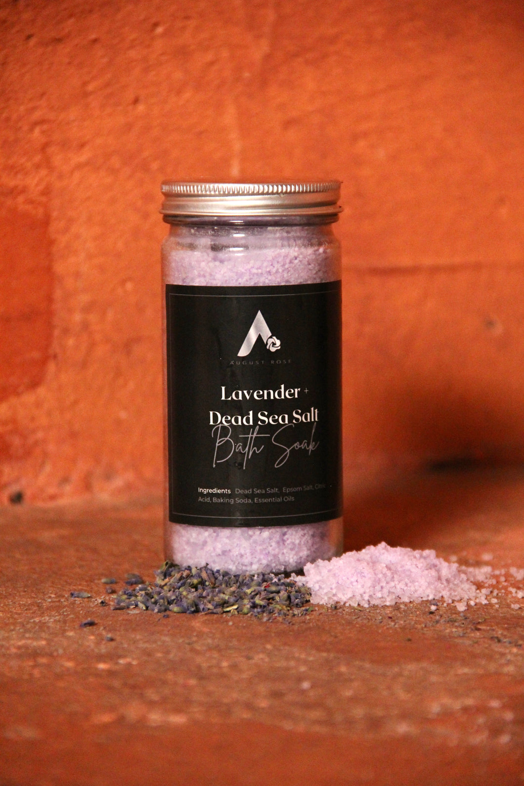 Lavender + Dead Sea Salt Bath Soak