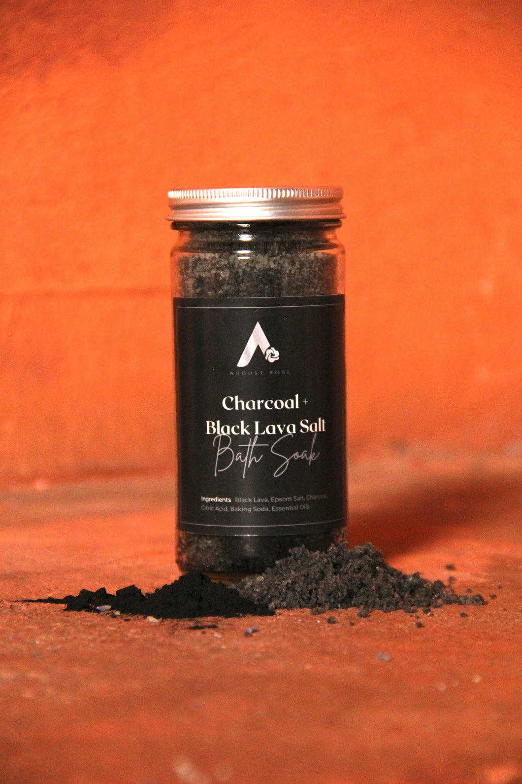 Charcoal + Black Lava Salt Bath Soak
